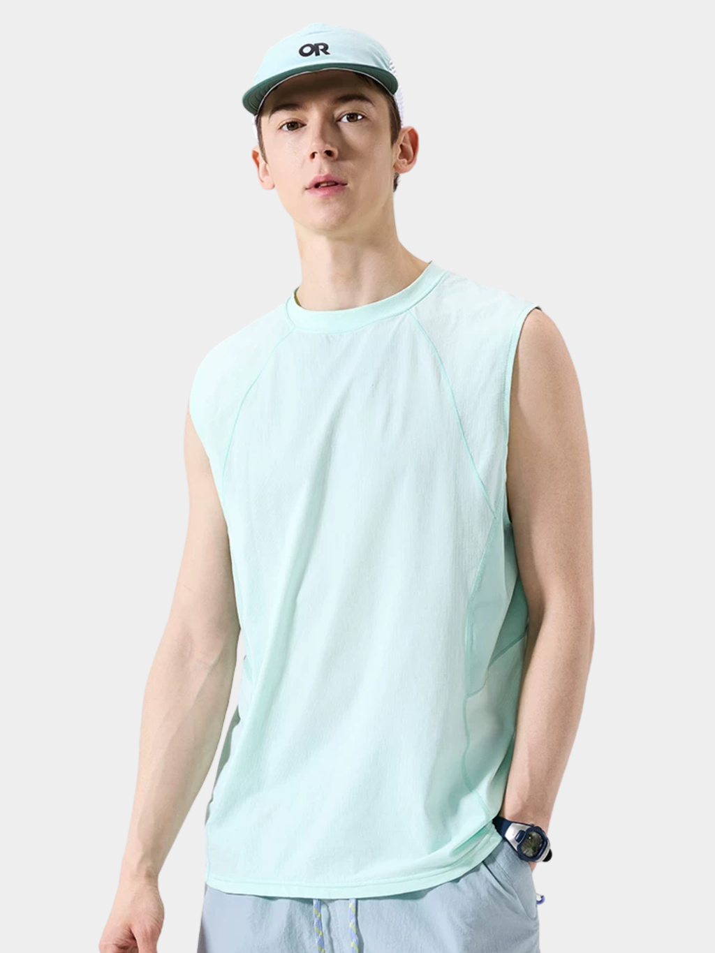 DashPuff - Unisex UPF 100+ Protection Quick-Dry Sleeveless Tank Top