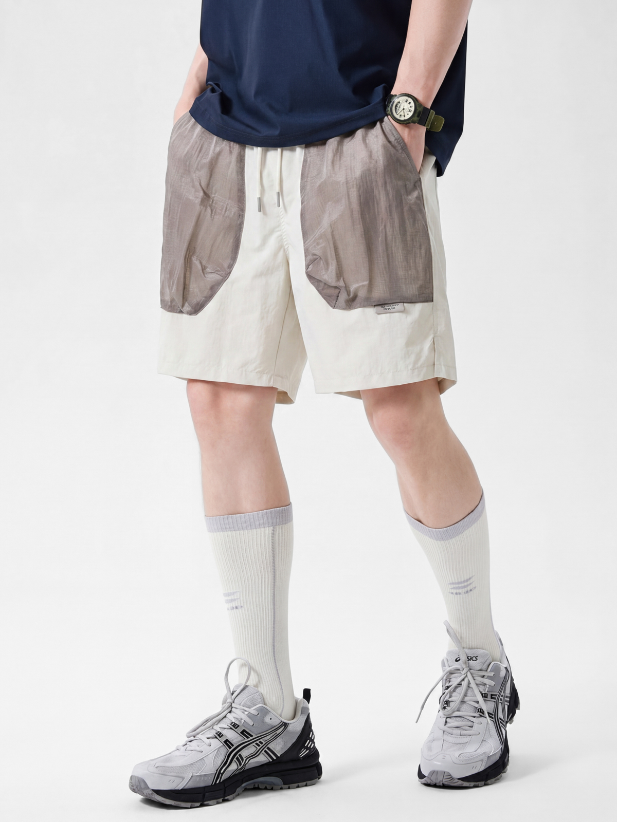 OwlGorge - Unisex Water-Repellent Breathable Hiking Cargo Shorts