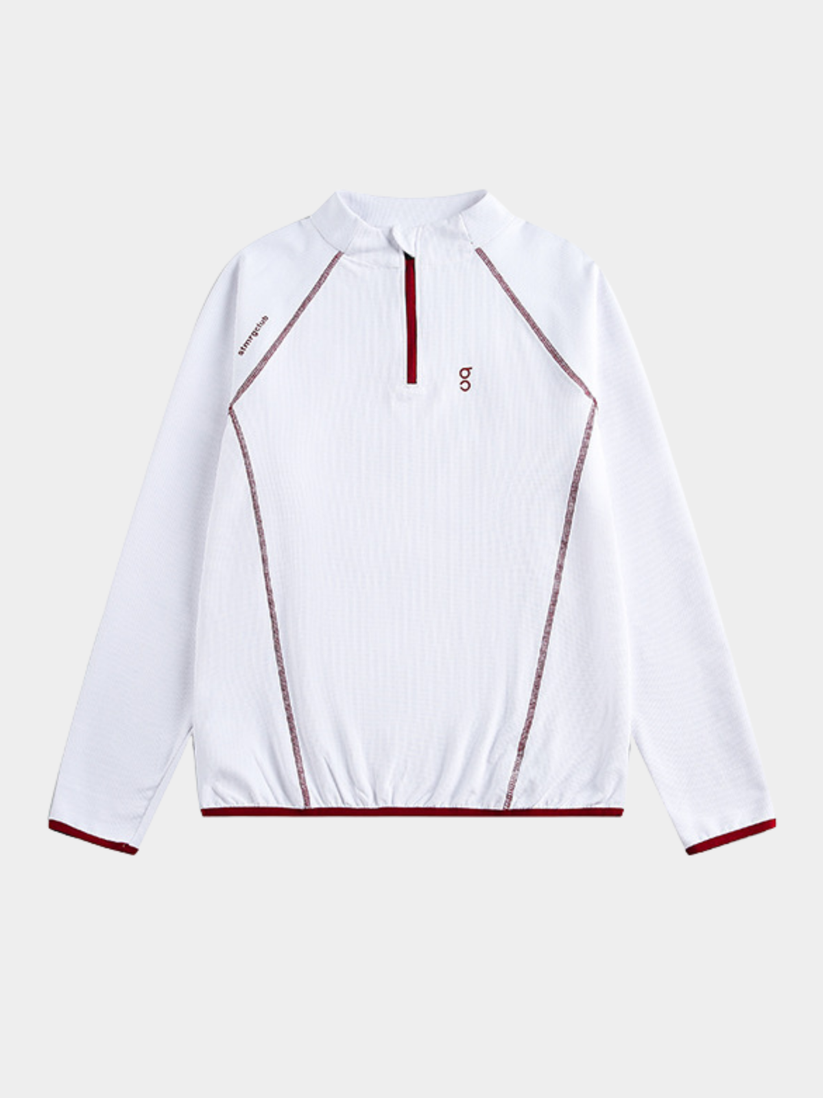 Forestway - Men's Quick-Dry Deconstructed Stitch Half-Zip Sweatshirt