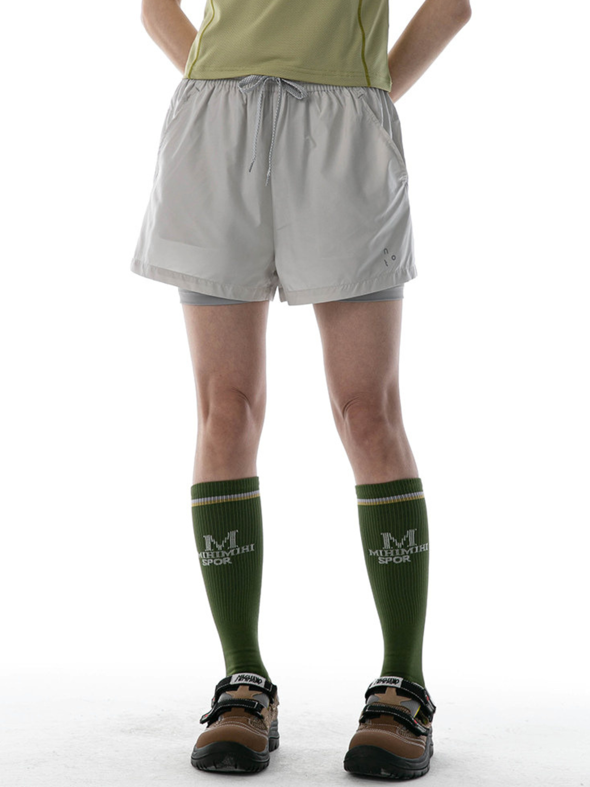DryKit - Women's Double-Layer Quick-Dry Sports Shorts